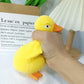 New Vent Decompression Small Yellow Duck Toy – Soft TPR Stress Relief Squeeze Duck
