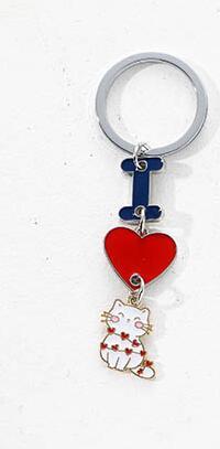 INS Love Dog Pendant, Metal Bag Charm & Keychain Accessory