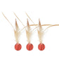 Elastic Chicken Fur Ball Cat Toy – Self-Hit Bouncing Pet Toy (Single & 3-Pack Options)