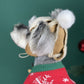 Warm Ear-Cover Pet Hat, Cozy Dog Headwear for Schnauzer, Teddy & Small Breeds
