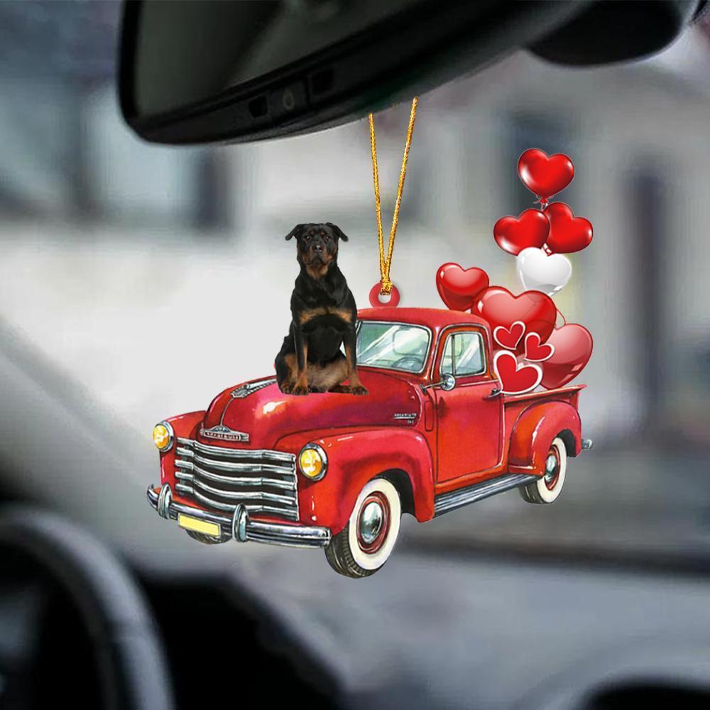 Sleeping Angel Dog Car Pendant, Cute Acrylic Hanging Ornament for Cars, Doors & Home Decoration