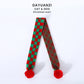 Knitted Wool Christmas Scarf & Hat, Plaid Snowflake Warm Winter Accessory for Cats & Dogs