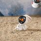 Cartoon Bunny Resin Ornament, Cute Decorative Figurine