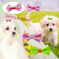 Pet Hairpin Bow Headflower, Cute Dog & Cat Headwear Ornaments (50 PCS Set)