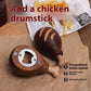 Solid Wood Chicken Leg Bottle Opener – Magnetic Ebony Beer Opener Ornament
