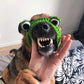 Photo-Ready Fun: Knitted Wool Cartoon Frog Pullover Pet Hat (General Purpose).