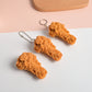 Ready to Wear Your Favorite Snack? Choose Your Chicken or Fries Keychain Style Today.