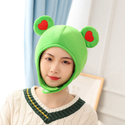 Showstopper Prop: New Big Ears Frog Headgear Hat for Performance and Photos.