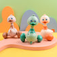 Press & Shake Duck Motorcycle Toy – Return-Force Action Duck Rider for Kids