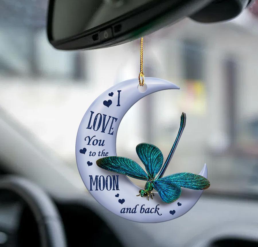 Sleeping Angel Dog Car Pendant, Acrylic Hanging Ornament for Cars, Doors & Home Decor