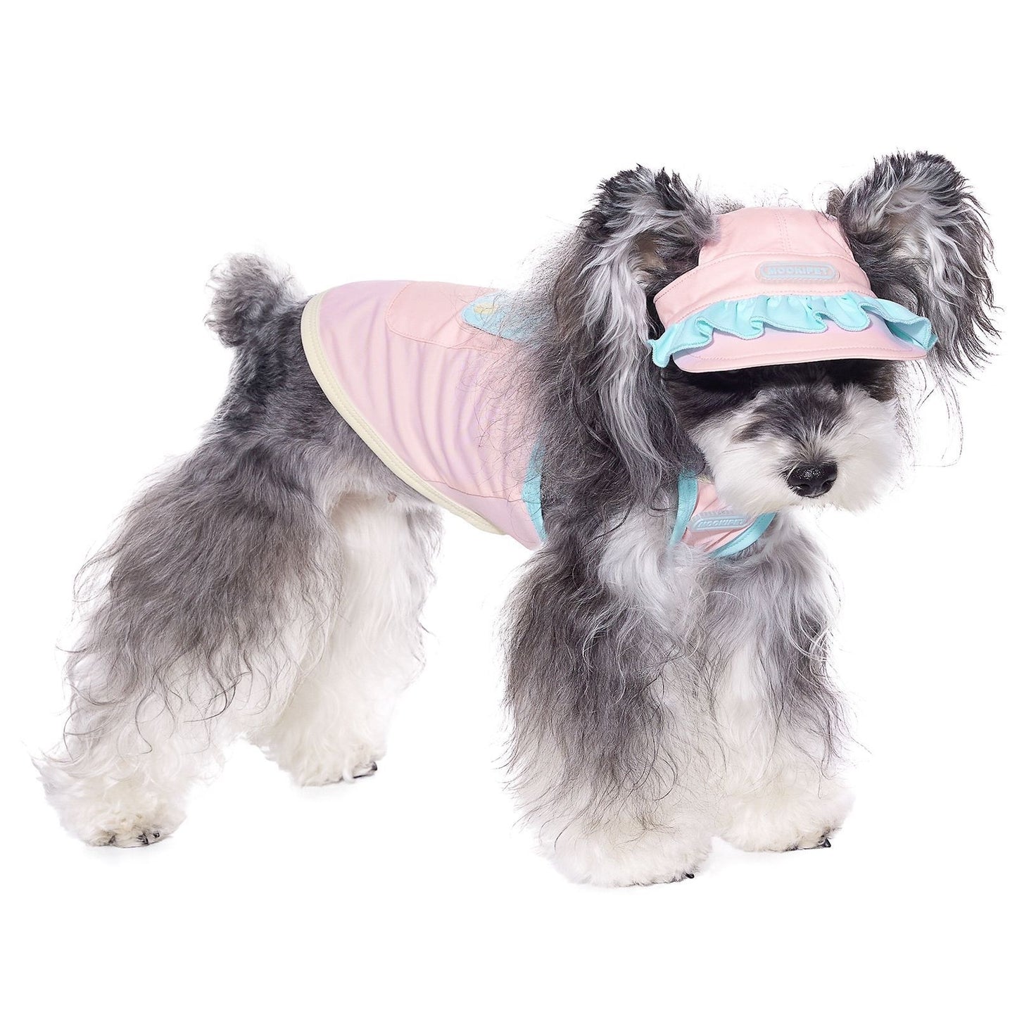 Dog Hat with Ear Holes, Exposed Ears Pet Cap for Small Dogs (Bichon, Schnauzer)