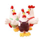 Plush Stuffed Chicken Mascot Doll – Cute Suspender Pants Plush Toy Gift