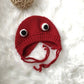 Cozy Winter Style: Cute Cartoon Frog Wool Hat for Children (Warm & Windproof).