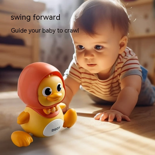Motion & Melody: Electric Walking Swing Duck Interactive Toy (Multi-Sensory Development).