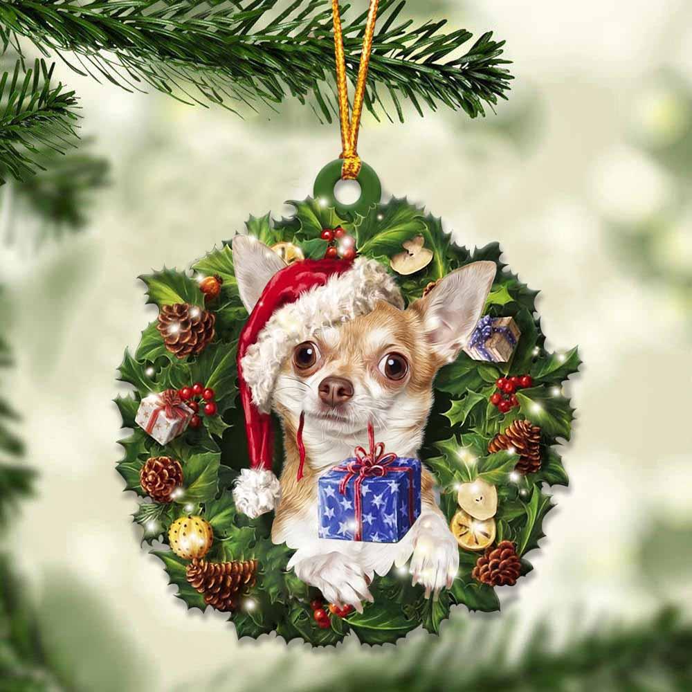 Sleeping Angel Dog Car Pendant, Cute Acrylic Hanging Ornament for Cars, Doors & Home Decoration