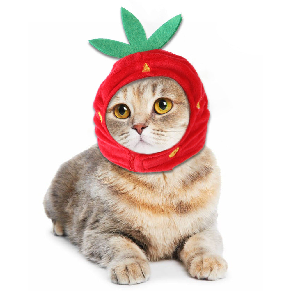 Cute Cartoon Pet Headgear, Sunflower, Animal & Character Hats for Cats and Small Dogs