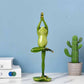 Find Your Zen: Pastoral Resin Yoga Frog Animal Ornaments (Multiple Poses).
