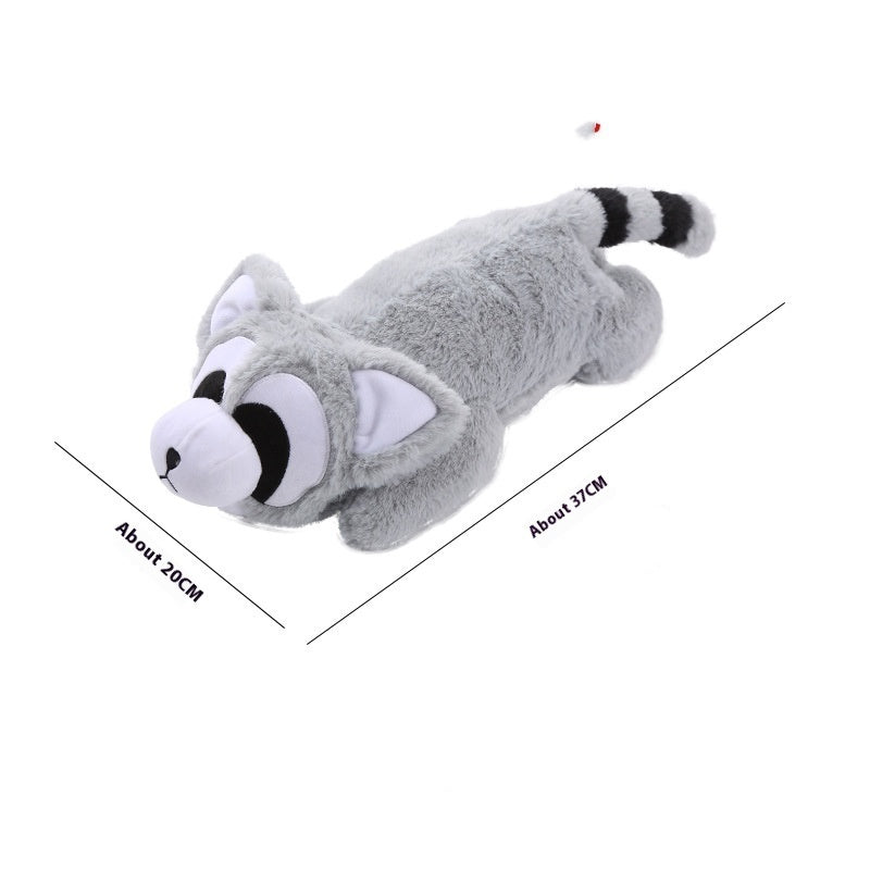 Heart Simulator Plush Dog Toy, Comfort & Companion Plush (Dog, Fox, Raccoon – No Heartbeat Device Included)