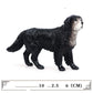 Realistic Plastic Dog Model Toy, Large Cognitive Animal Figures for Kids & Collectors