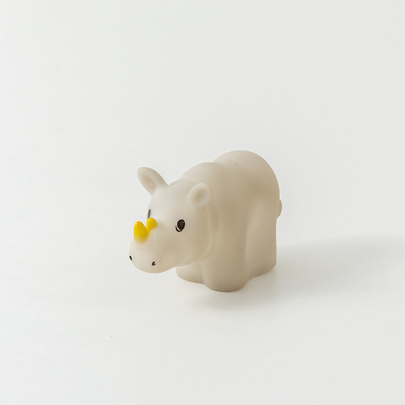 Vinyl Rubber Yellow Duck & Animal Water Toy – Soft Floating Bath Toy Collection