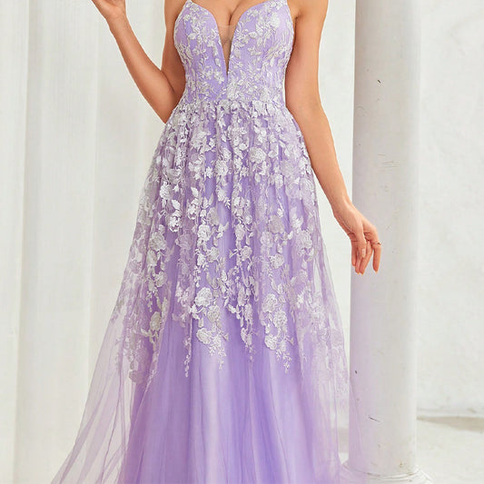 Evening Dress Suspender Dance Dress Long Banquet