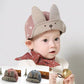 Cartoon Cute Bunny Soft-Brim Baseball Hat, Adjustable Cotton Cap for Kids