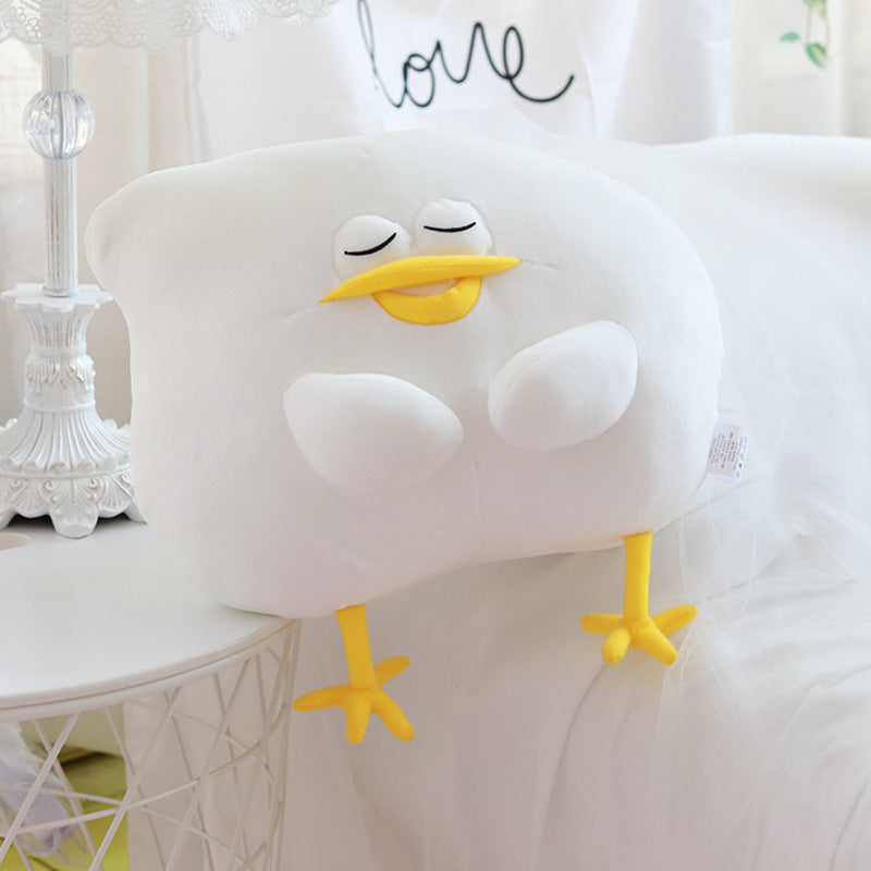 Soft Cute Sleeping Chicken Doll – Stretch Super Soft Plush Toy