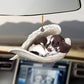 Sleeping Dog Angel Car Pendant, Acrylic Hanging Ornament for Cars, Doors & Home Decor