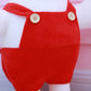 Plush Stuffed Chicken Mascot Doll – Cute Suspender Pants Plush Toy Gift