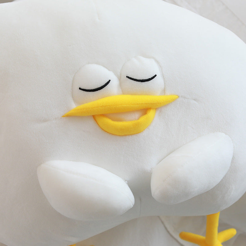Soft Cute Sleeping Chicken Doll – Stretch Super Soft Plush Toy