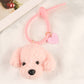 CharmCute Teddy Dog Soft Rubber Keychain Pendant, Creative Cartoon Style