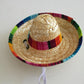 Mexican-Style Straw Pet Hat, Woven Sun Hat for Dogs & Cats with Unique Pattern Design