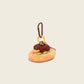 Sausage Plush Dog Bag Pendant Keychain, Cute Cartoon Plush Accessory