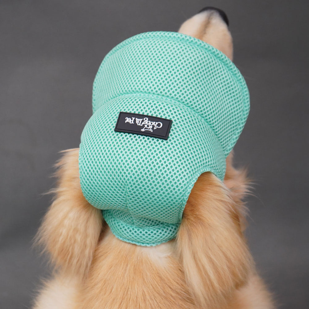 Breathable Ear-Exposure Summer Hat for Dogs, Shading Cap for Golden Retrievers & Pets