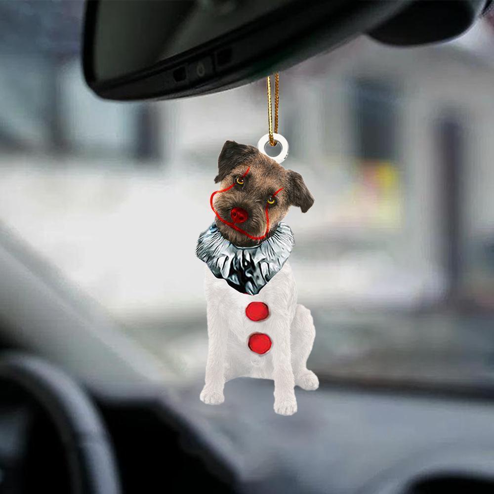 Sleeping Angel Dog Car Pendant, Acrylic Hanging Ornament for Cars, Doors & Home Decor