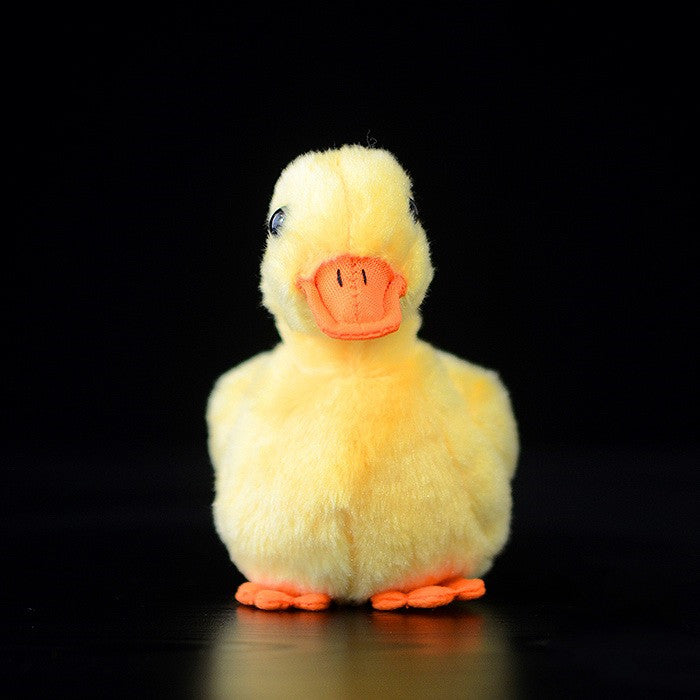 Simulation Cute Yellow Duck Plush Toy – Mini Fashion-Style Duck Plush