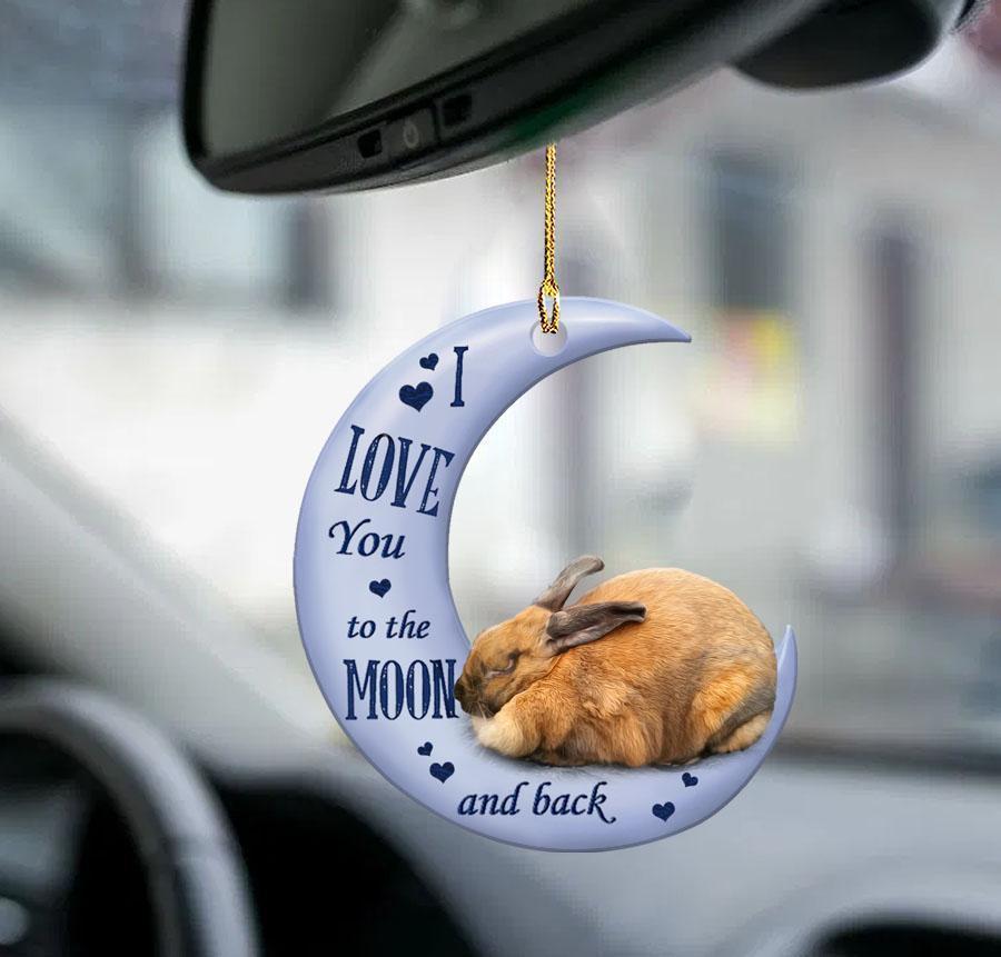 Sleeping Angel Dog Car Pendant, Acrylic Hanging Ornament for Cars, Doors & Home Display