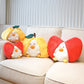 Cute Creative Pear-to-Love Duck Doll Pillow – Adorable Plush Cushion for Teens