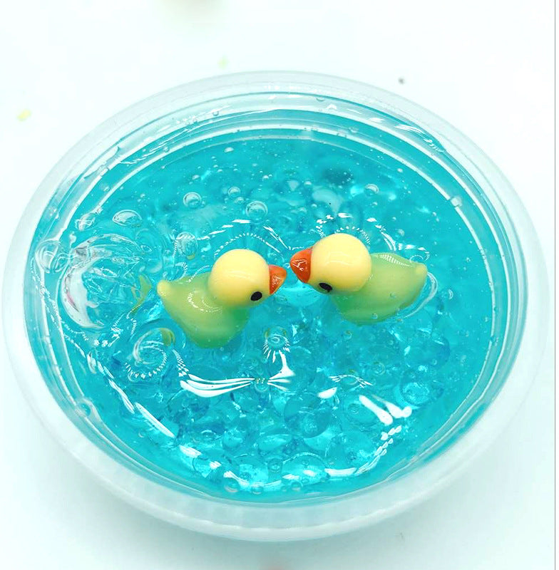 Mud Duck Crystal Mud – Decompression Slime Toy for Stress Relief & Sensory Play