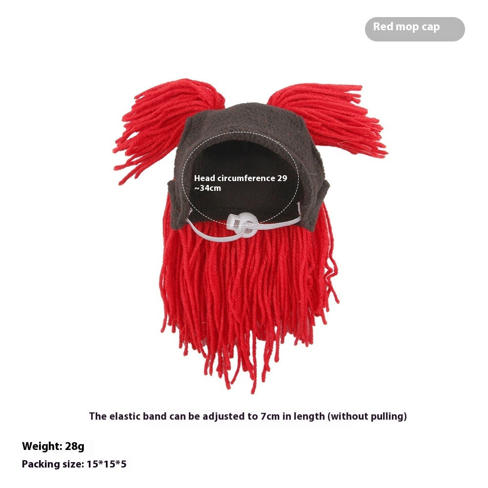 Cute Cartoon Pet Headgear, Sunflower, Animal & Character Hats for Cats and Small Dogs