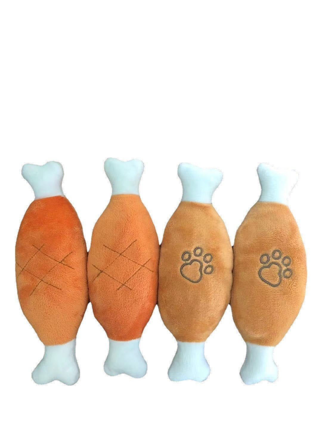 Interactive & Durable: Vocal Chicken Leg Pet Toy for Bite-Resistant Training (2 Styles).