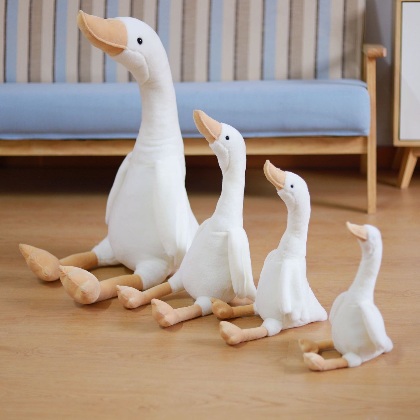 Soothing Duck Plush Toy – Crystal Super Soft Comfort Doll (40 cm)