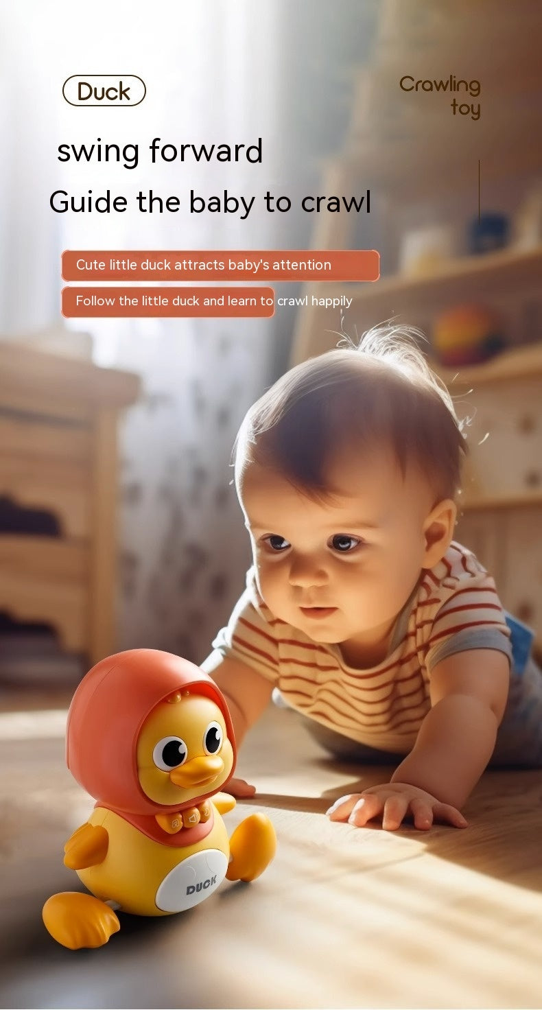 Motion & Melody: Electric Walking Swing Duck Interactive Toy (Multi-Sensory Development).