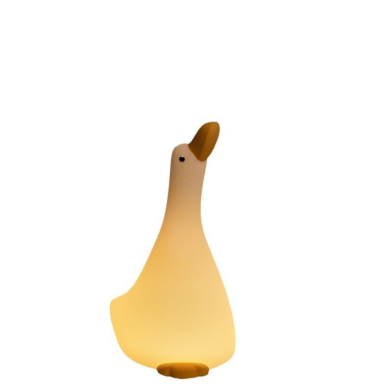 Charming Glow: Looking Up Little Duck Rechargeable Night Lamp.