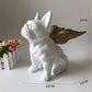 Resin Animal Dog Modeling Craft Ornament, Fashion Simple Home Decoration