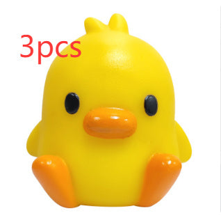 Cozy Glow: Small Yellow Duck Bedside Night Lamp Gift Set (Built-in Battery).