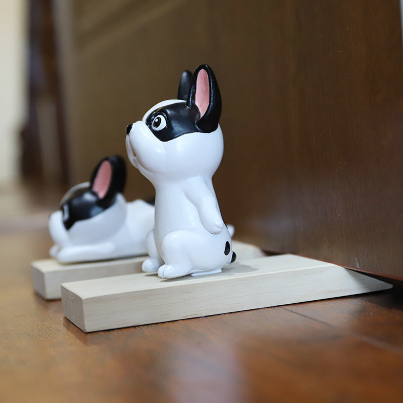 Resin Dog Creative Door Stop Ornament, Simple & Stylish Home Accessory