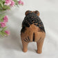 Chubby Charm: Cartoon African Rain Frog Toad Statue Resin Ornament.