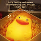 Silicone Cute Duck Induction Night Lamp – USB Rechargeable Warm Light (3-Level Dimming)