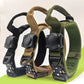 Tactical Waterproof Positioning Ring Dog Collar, Heavy-Duty Polyester Outdoor Pet Collar